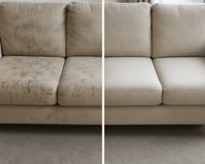 Clean Sofa in cozy living room