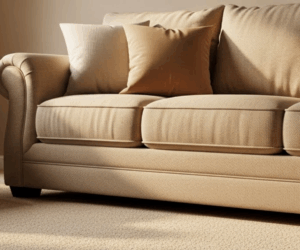 Clean Sofa in cozy living room